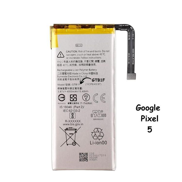 Battery Li-ion GTB1F For Google Pixel 5 GD1YQ GTT9Q - Best Cell Phone Parts Distributor in Canada, Parts Source Battery Li-ion GTB1F For Google Pixel 5 GD1YQ GTT9Q - Best Cell Phone Parts Distributor in Canada, Parts Source